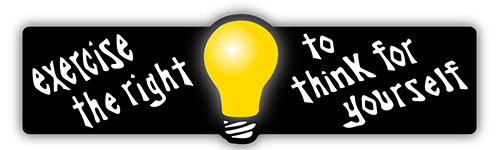 Think for Yourself - Small Bumper Sticker | 162