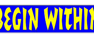 Begin Within — Root Concepts sticker design