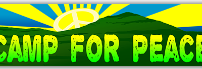 Camp for Peace — Root Concepts sticker design