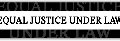 Equal Justice Under Law – Small Bumper Stickers | 626