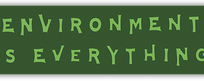 Environment is Everything — Root Concepts sticker design