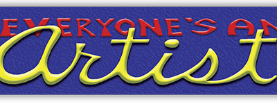 Everyone's an Artist small bumper sticker — Root Concepts design 144