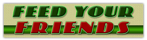 Feed Your Friends — Root Concepts sticker design