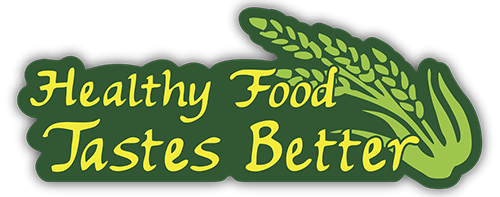 Healthy Food Tastes Better Sticker small bumper sticker — Root Concepts design 250