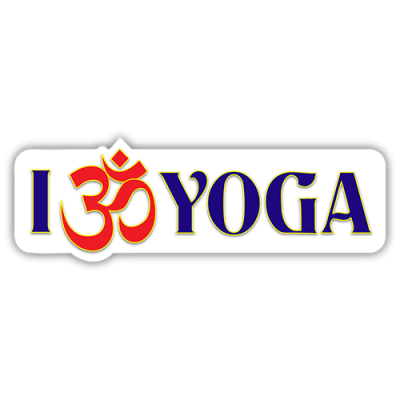 Yoga Sticker - I Om Yoga - Small Bumper Sticker | 541