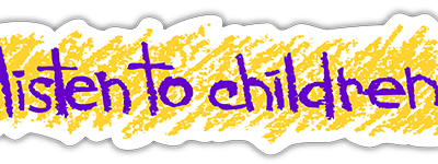 Listen To Children - Small Bumper Sticker | 192