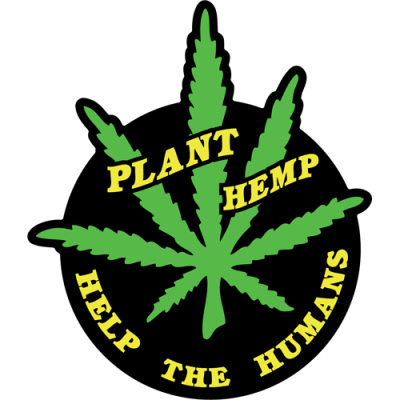 Plant Hemp Help the Humans - Mini Sticker | 301
