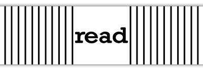 Read Between the Lines small bumper sticker — Root Concepts design 324