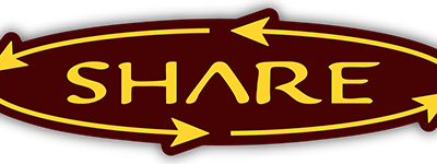 Share small bumper sticker — Root Concepts design 243
