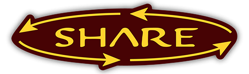 Share small bumper sticker — Root Concepts design 243