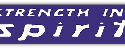 Strength in Spirit small bumper sticker — Root Concepts design 163