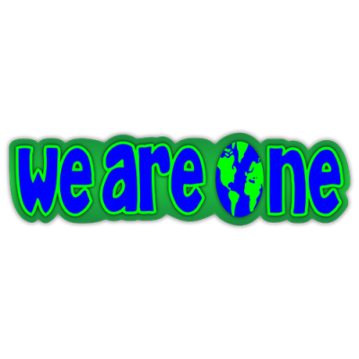 We Are One - Small Bumper Sticker | 170