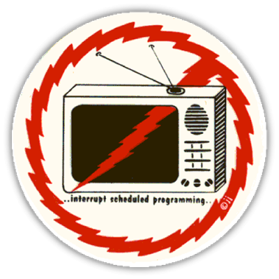 Interrupt Scheduled Programming - CLEARANCE Sticker | 012