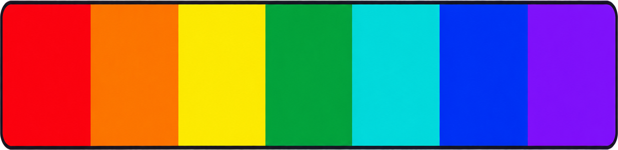 Color Bars Test – Bumper Sticker