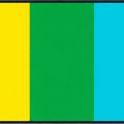 Color Bars Test – Small Bumper Sticker