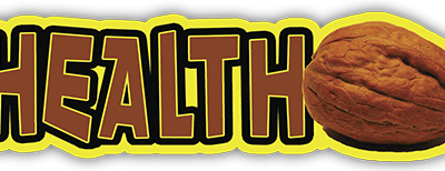 Health Nut small bumper sticker — Root Concepts design 275